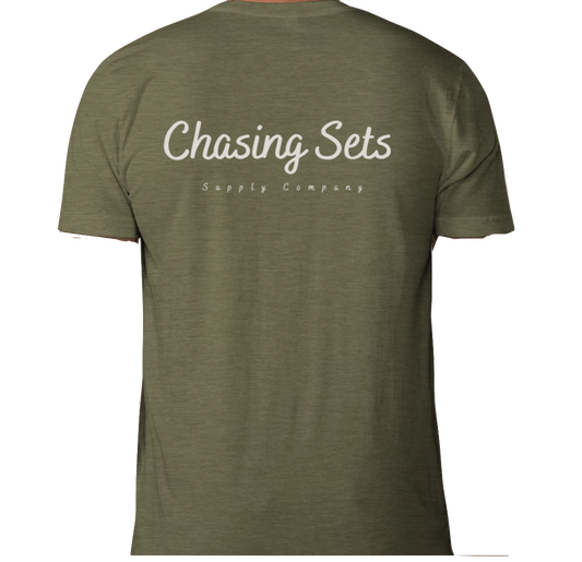 Chasing Sets Classic Tee (Army Green)